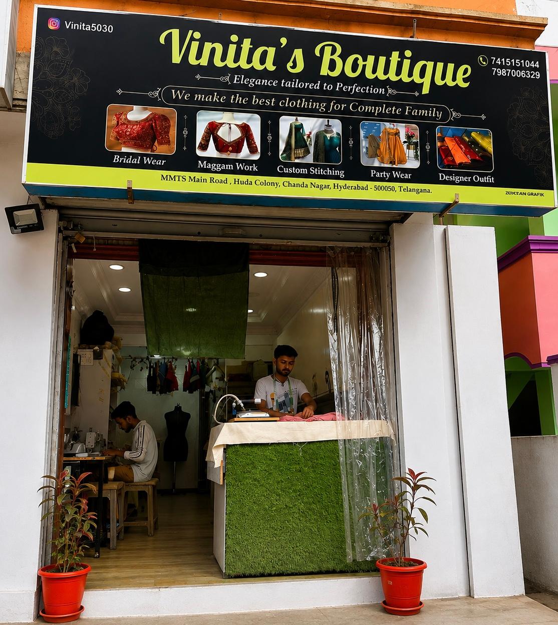 Vinita’s Boutique Logo