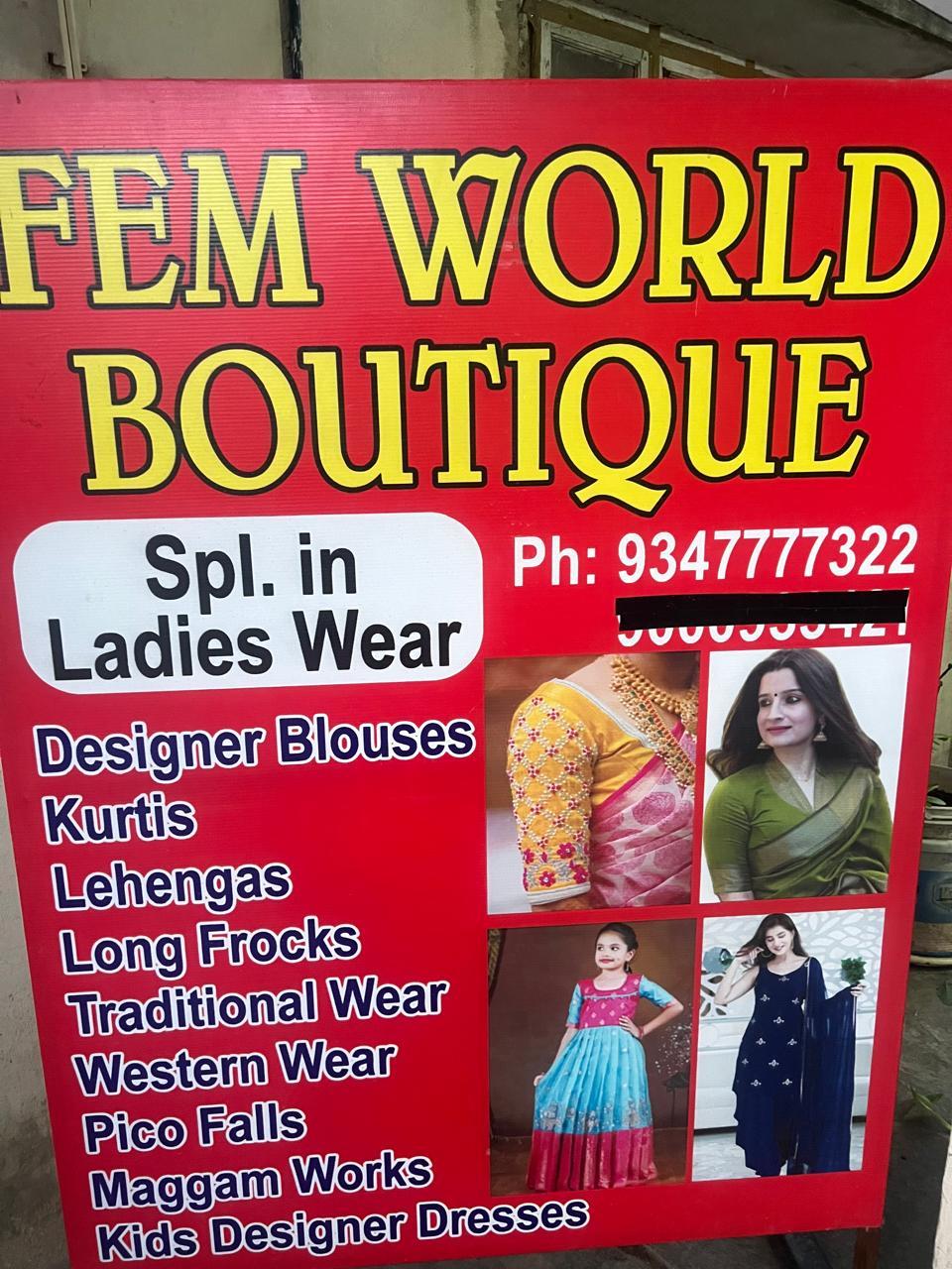 Fem World Boutique Logo