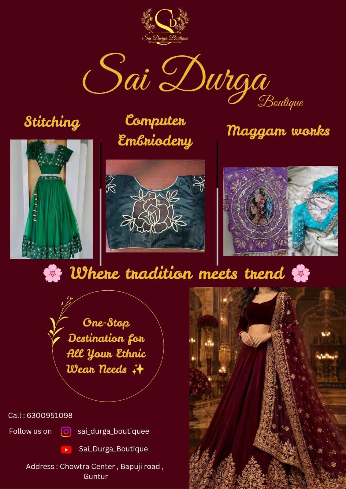 Sai Durga Boutique Logo