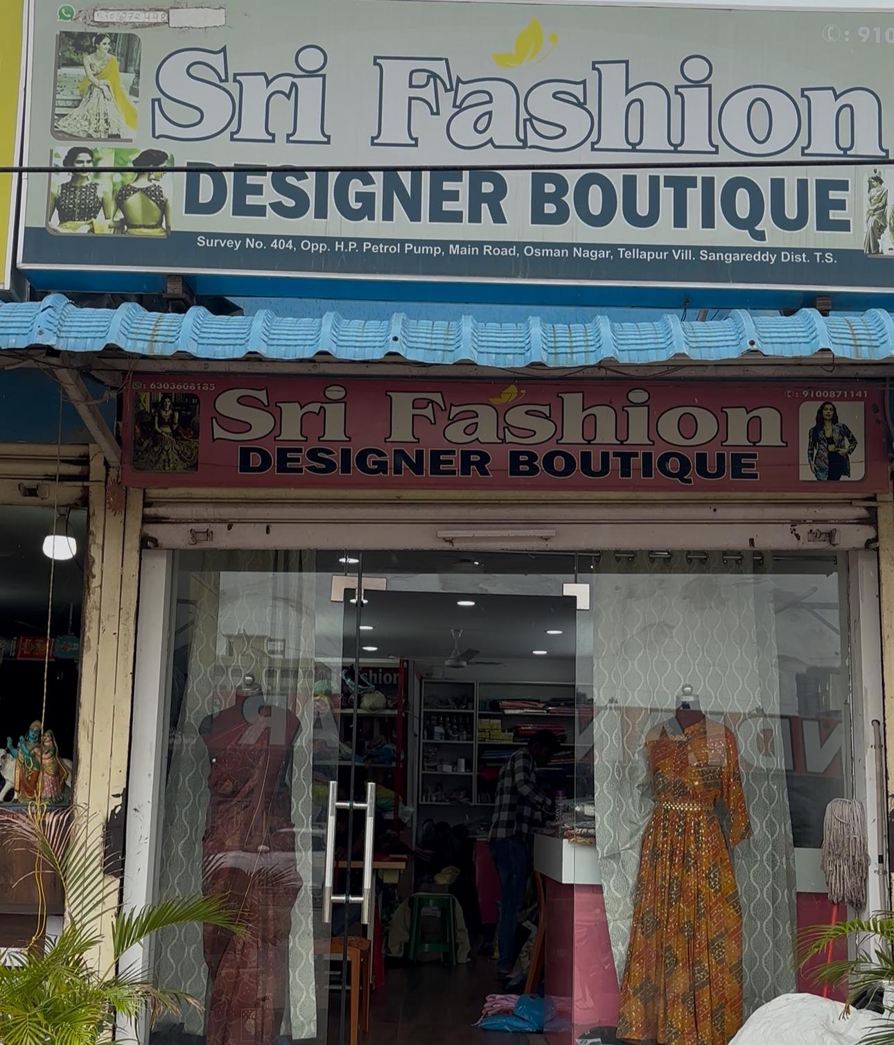 Sri Fashion Designer Boutique Logo