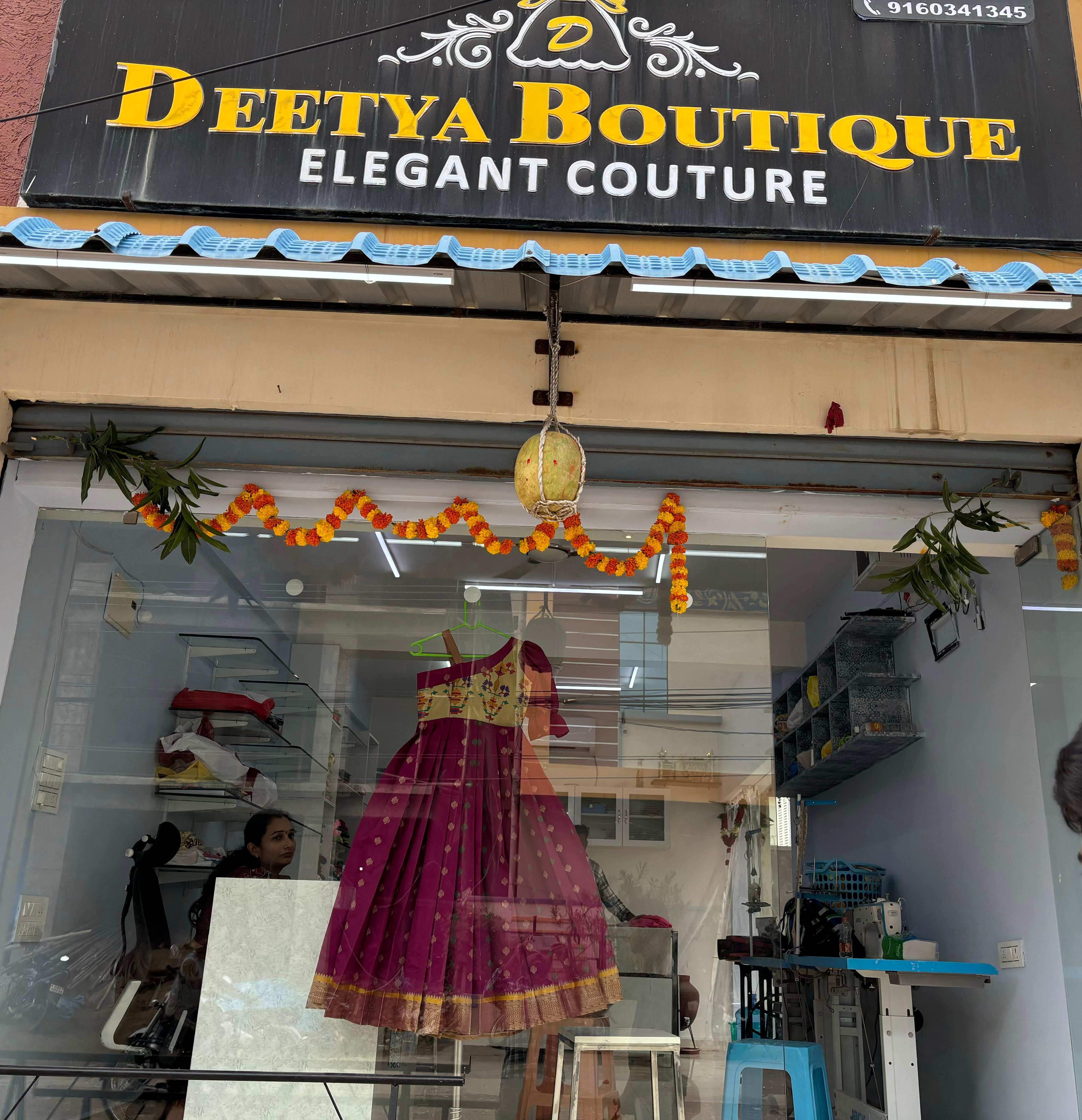 Deetya Boutique Elegant Coture boutique
