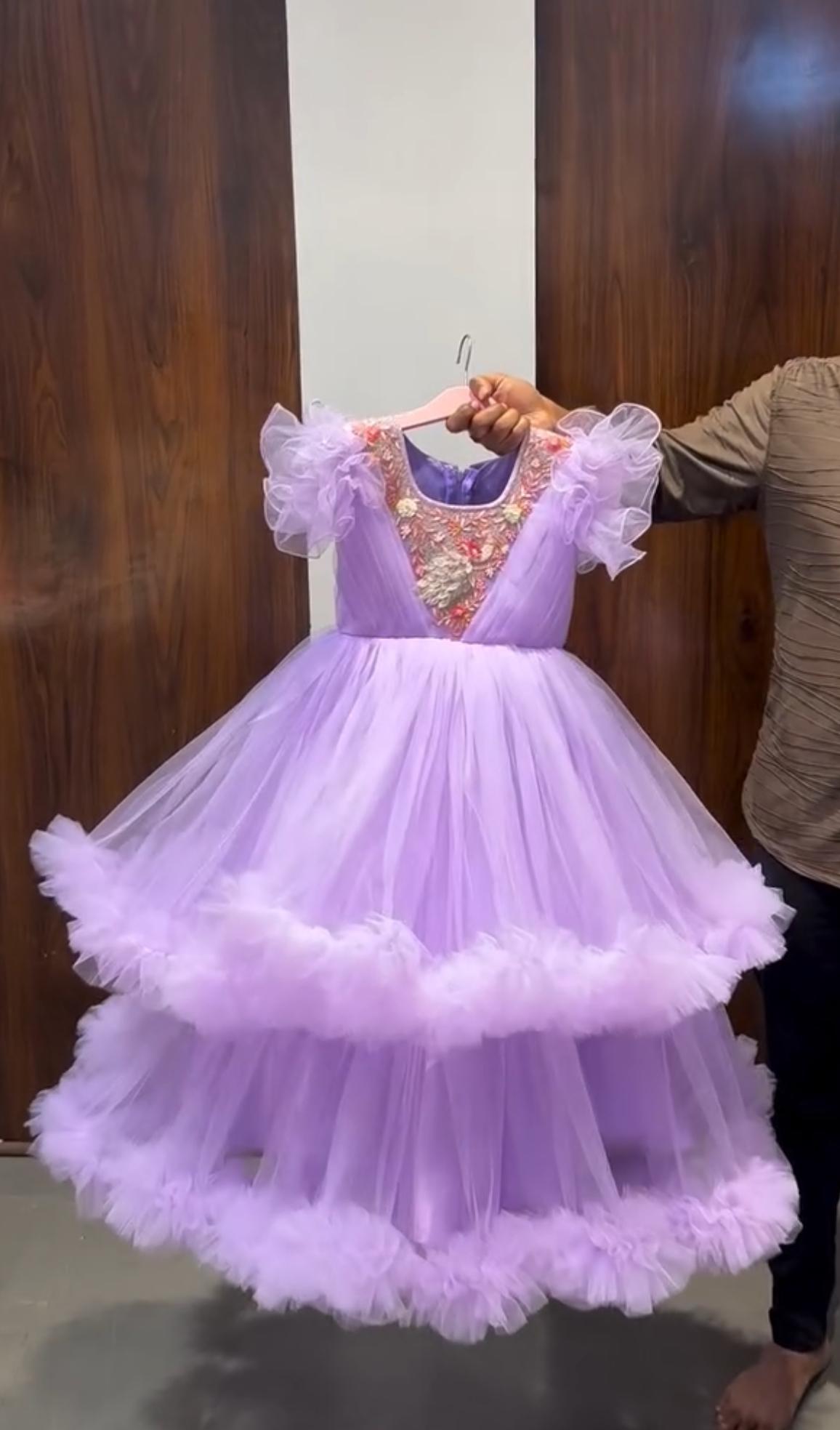 Designer Party Wear Dress — Kids Birthday Party Wear Dress Design