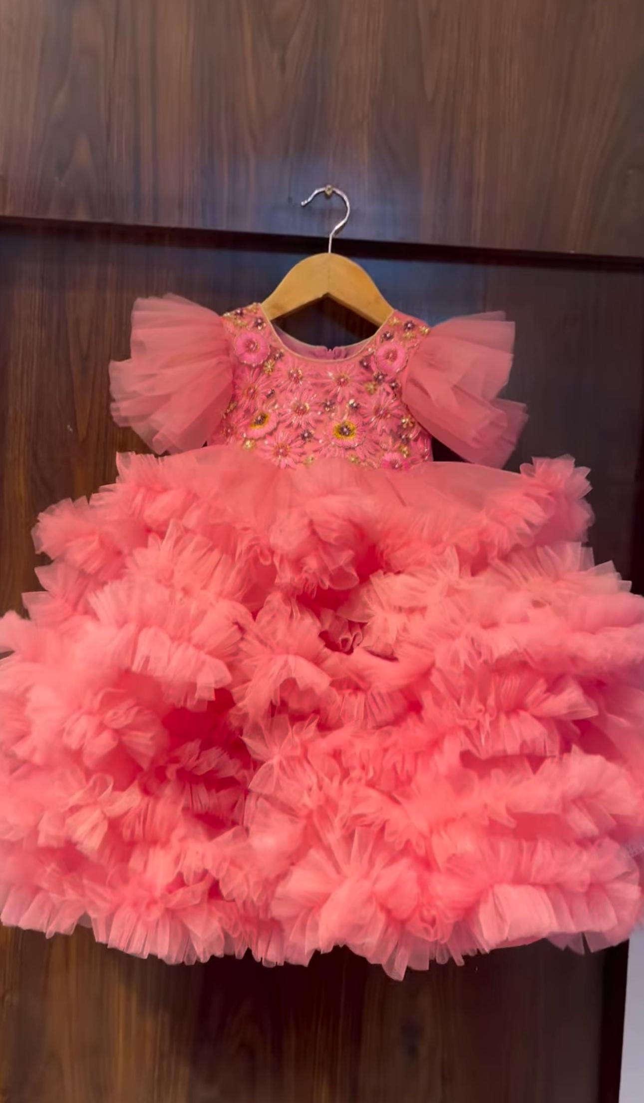 Designer Party Wear Dress — Kids Birthday Party Wear Dress Design