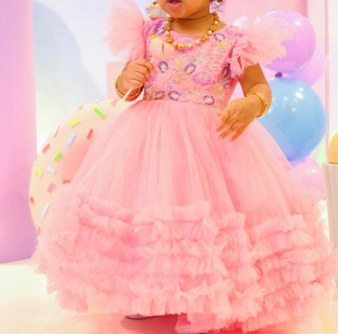 Designer Party Wear Dress — Kids Birthday Party Wear Dress Design