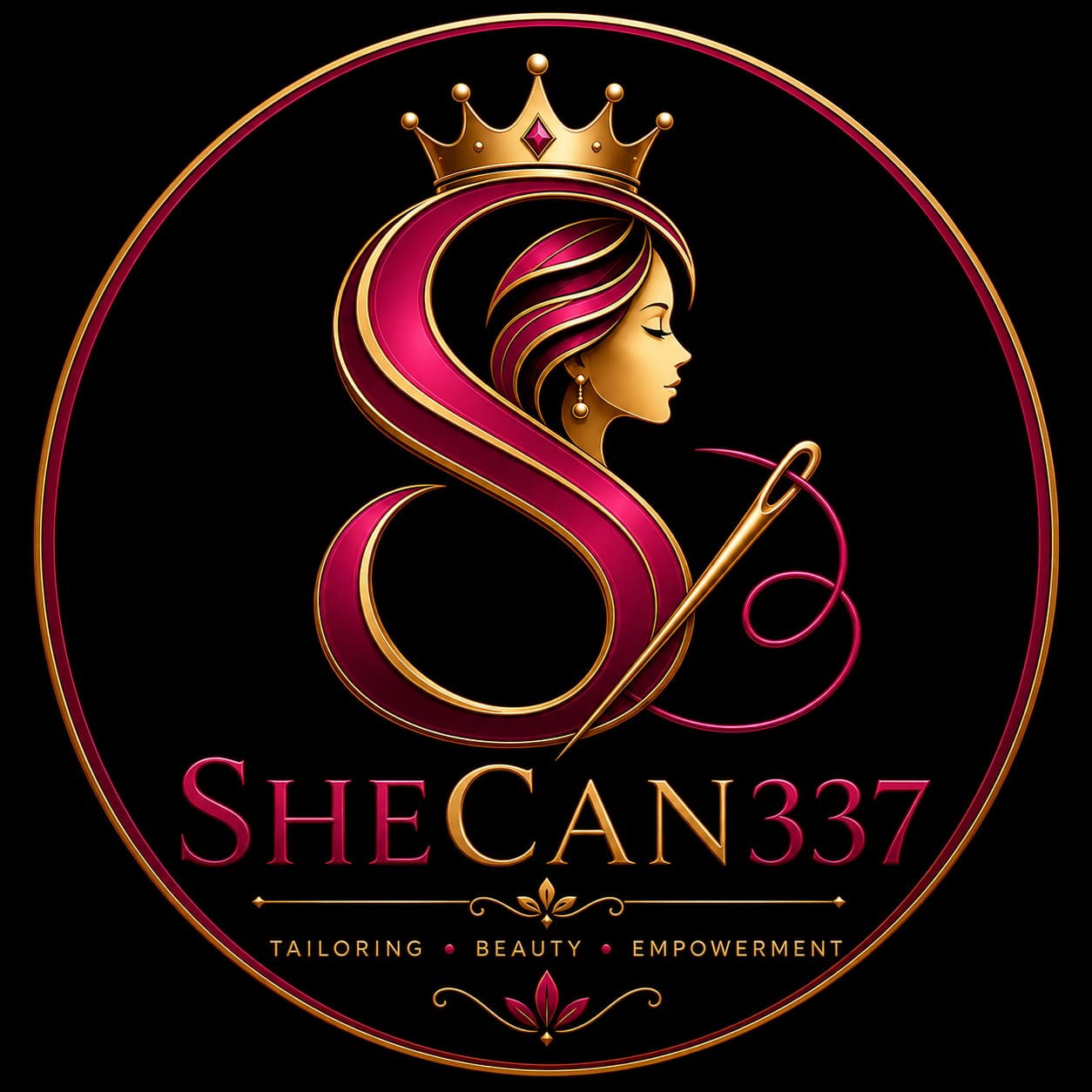 SheCan337 Tailoring Academy logo